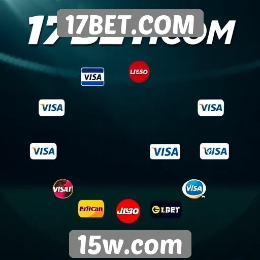 Opções de pagamento disponíveis no 17BET.COM